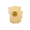 Значок деревянный с УФ-печатью