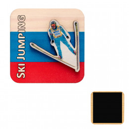 Магнит из дерева с УФ-печатью