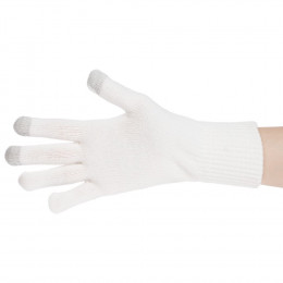 Перчатки сенсорные Urban Flow, молочно-белые