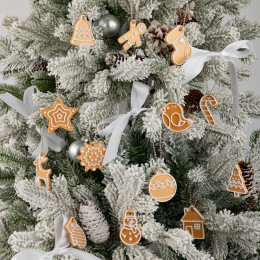 Мини-подвеска «Пряник», 3D-печать на заказ, олень