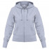 Толстовка женская Hooded Full Zip серый меланж