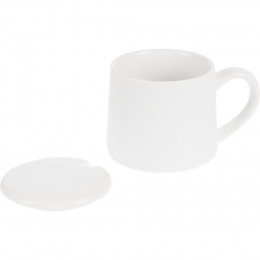 Кружка с подогревом и беспроводной зарядкой dualBase ver. 2.0 Matt, белая