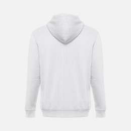 Толстовка мужская на молнии с капюшоном Amsterdam, белая