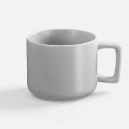 Чашка Jumbo в коробке матовая, светло-серая