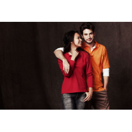 Рубашка поло мужская Surf, оранжевая