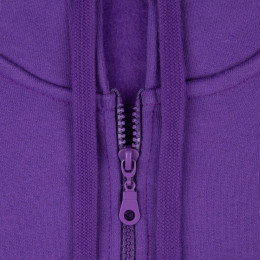 Толстовка на молнии с капюшоном Siverga Heavy 2.0, фиолетовая
