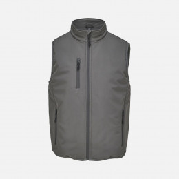 Жилет софтшелл унисекс Falcon BW, темно-серый