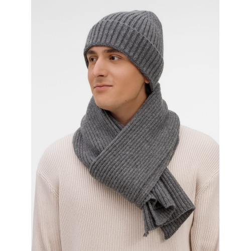 Шапка Laconi, темно-серый меланж