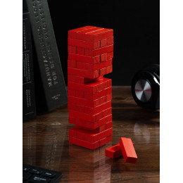 Игра «Деревянная башня мини», красная