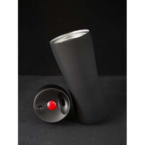 Термостакан Solingen, вакуумный, герметичный, черный