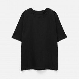 Футболка оверсайз унисекс Avenu, черная