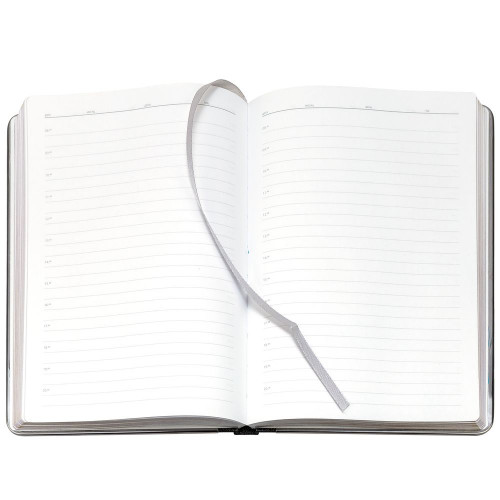 Ежедневник Frame Metal, недатированный, черный