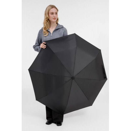Зонт складной Fiber, черный