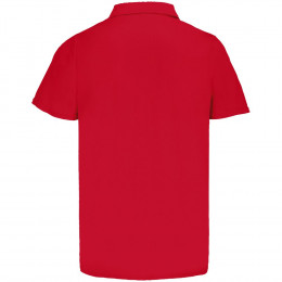 Рубашка поло унисекс Pitcher, красная