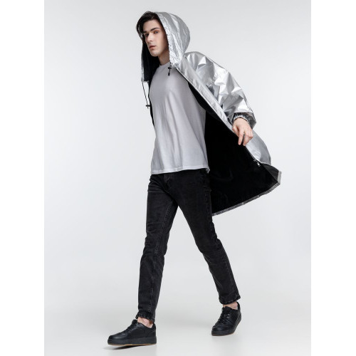 Дождевик Palladio Pockets, серебристый