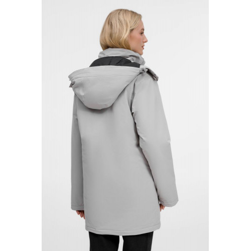 Куртка-парка унисекс Sfera, светло-серая