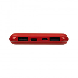 Аккумулятор Uniscend All Day Type-C 10000 мАч, красный