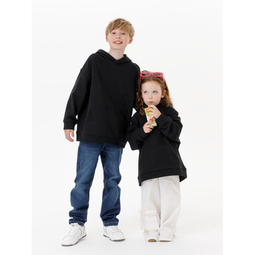 Худи детское оверсайз Houdini, черное