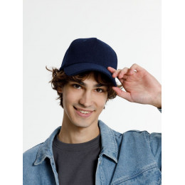 Бейсболка Woolridge, темно-синяя