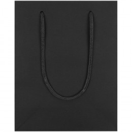 Пакет бумажный Vid S, черный