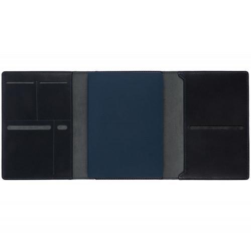 Ежедневник-портфолио Napoli, недатированный, синий