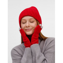 Перчатки сенсорные Spotti Senso, красные