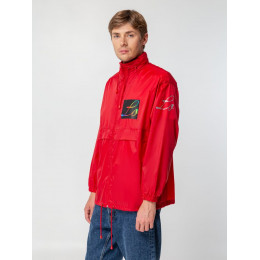 Ветровка из нейлона Surf 210, красная