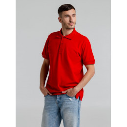 Рубашка поло мужская Virma Premium, красная