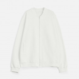Бомбер унисекс Townie, молочно-белый