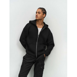 Толстовка унисекс на молнии Jelo, серый меланж