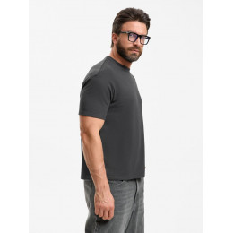 Футболка унисекс Durington, темно-серая (графит)