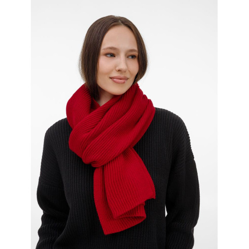 Шарф Nobilis Mono, красный