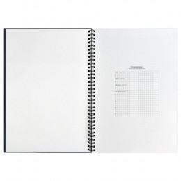 Ежедневник Notera Maxi, недатированный, синий