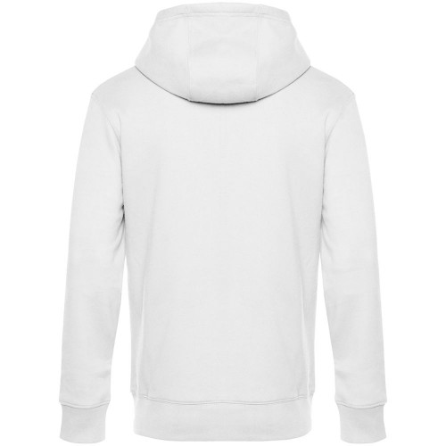 Толстовка с капюшоном унисекс King, белая