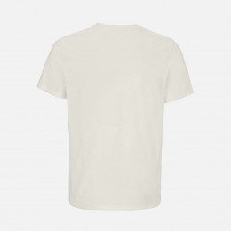 Футболка унисекс Lyam, молочно-белая