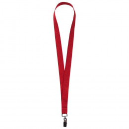 Лента для бейджа Neckband, красная