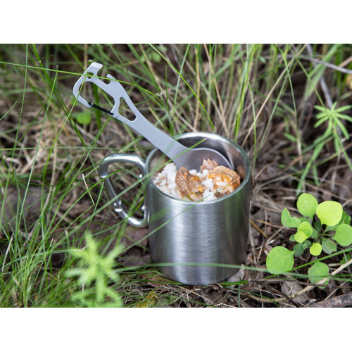 Походный столовый прибор Twin Win, стальной