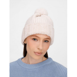 Шапка Frissonelle, жемчужно-белая