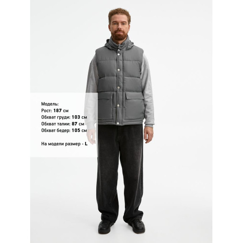 Жилет Ben Mac, серый