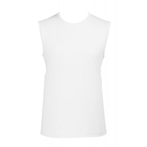 Футболка мужская без рукавов Jazzy 170, белая