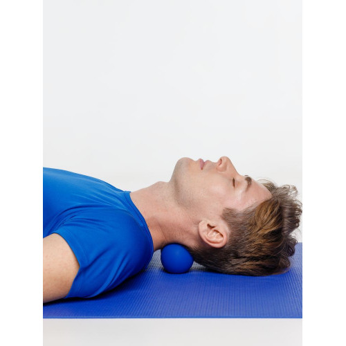 Массажный мяч двойной для МФР Relaxify, синий