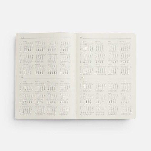 Ежедневник Urban Hard, недатированный, серый