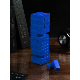 Игра «Деревянная башня мини», синяя