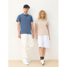 Рубашка поло женская Pulse Women, бежевая (льняная)