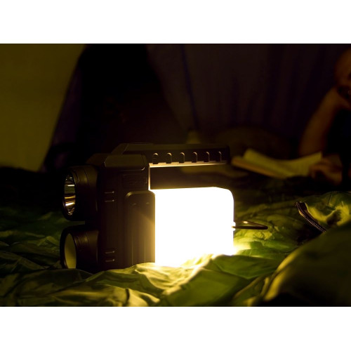 Кемпинговый фонарь-лампа аккумуляторный Yol, черный