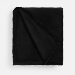 Плед Plush, черный