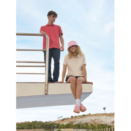 Рубашка поло женская Pacific Women, молочно-белая