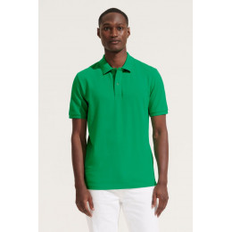 Рубашка поло унисекс Pegase, весенний зеленый