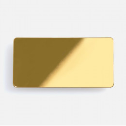 Значок Sanga Matto, золотистый глянцевый