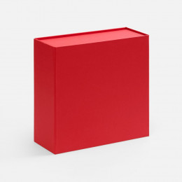 Коробка складная Quadra Fold, красная